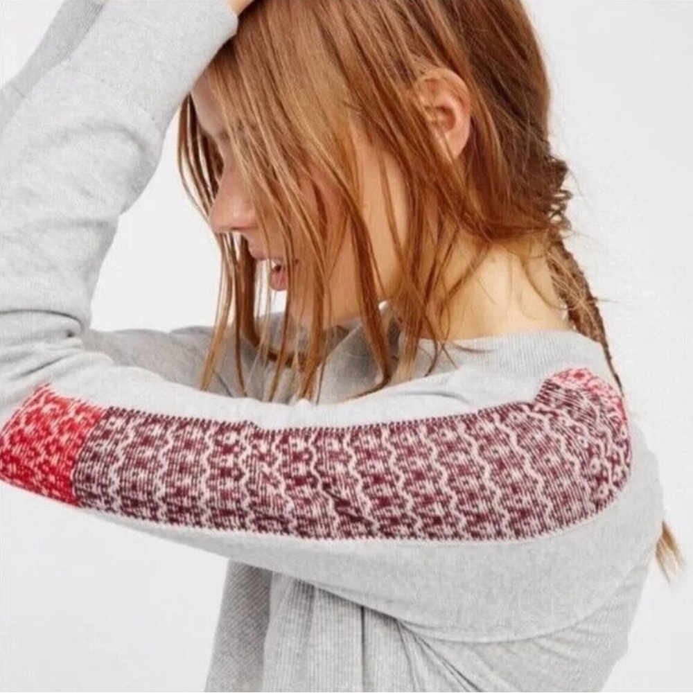 Free People Raspberry Jam Gray Lightweight Mock Neck
Size XS - Picture 3 of 10